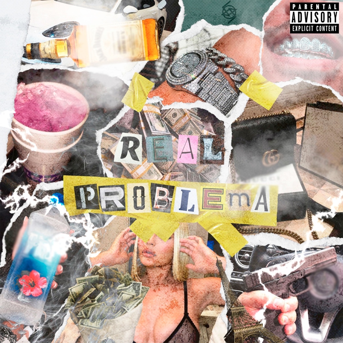 Real Problema (feat. Vamp) - Single by MP Oficial album cover