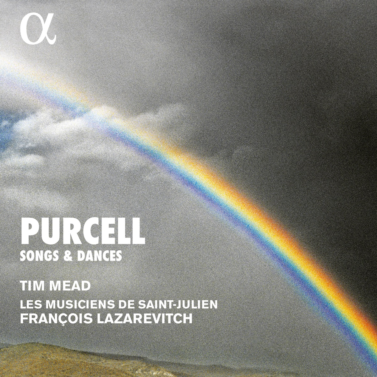 Purcell: Songs & Dances by Tim Mead, Les Musiciens de Saint-Julien & François Lazarevitch album cover