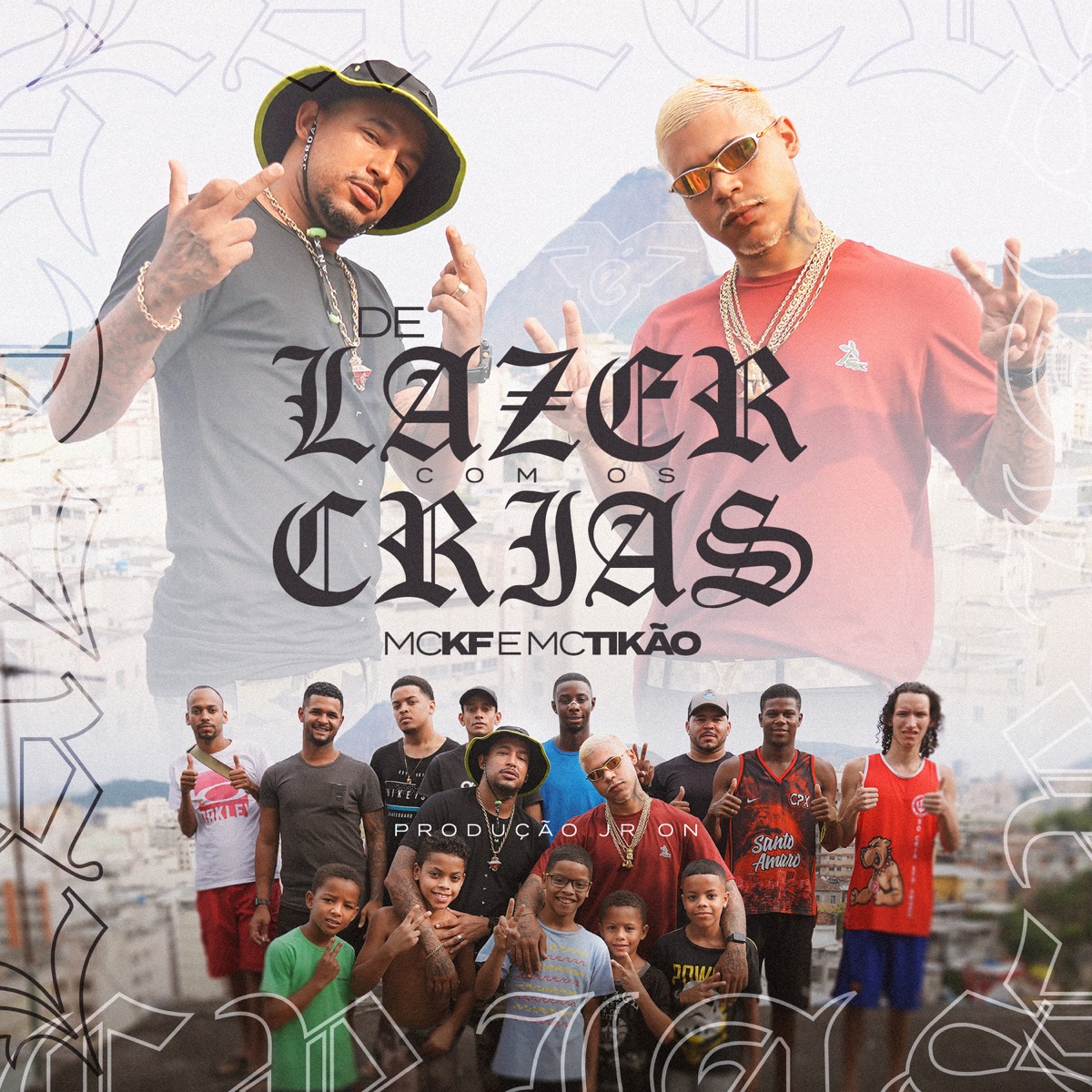 De Lazer Com os Crias - Single by MC KF & MC Tikão album cover