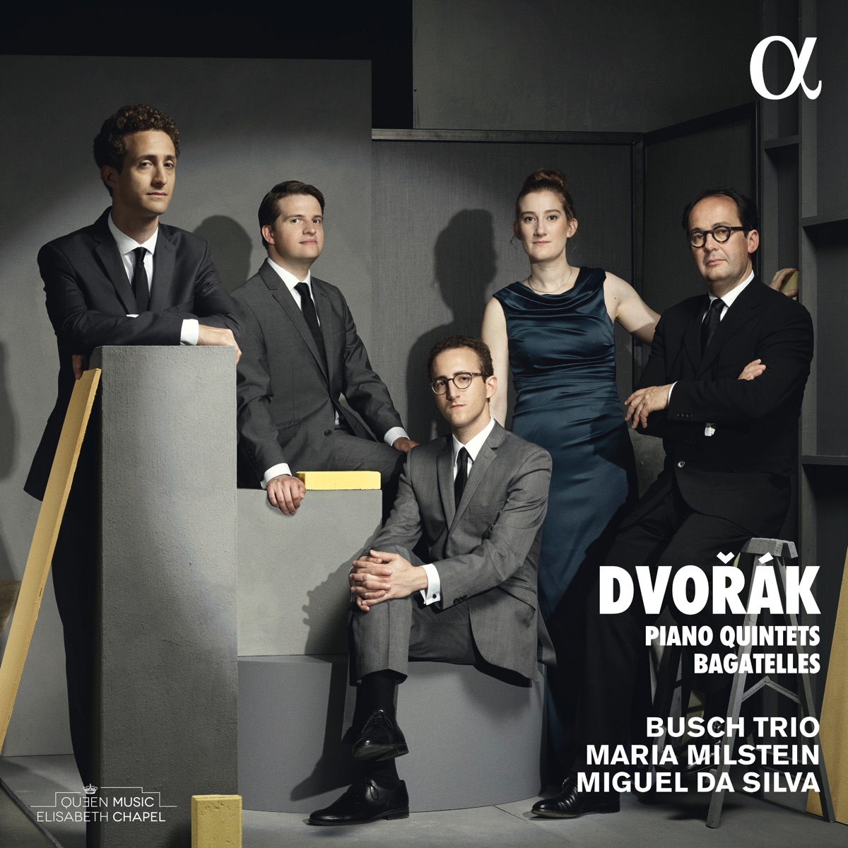 Dvořák: Piano Quintets & Bagatelles by Busch Trio, Maria Milstein & Miguel Da Silva album cover