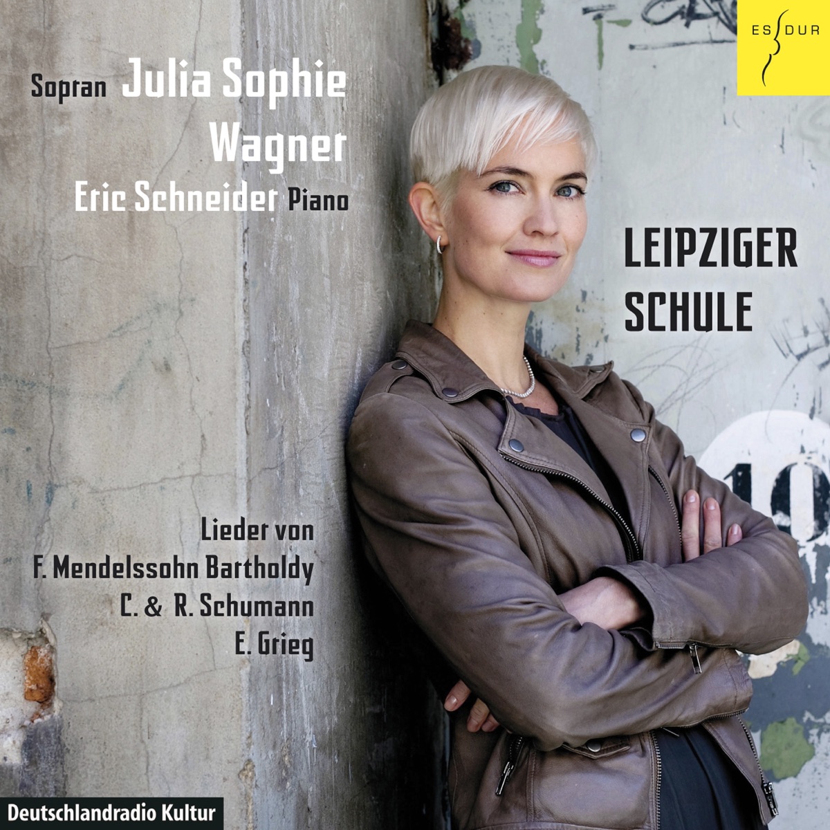 Leipziger Schule (Schumann: Liebesfrühling, Op. 37 - Mendelssohn: Sechs Lieder, Op. 57 / Op. 71 - Grieg: Sechs Lieder, Op. 48) by Julia Sophie Wagner & Eric Schneider album cover