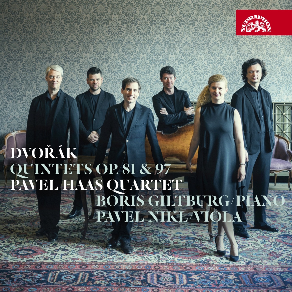 Dvořák: Quintets, Op. 81 & 97 by Boris Giltburg, Pavel Nikl & Pavel Haas Quartet album cover
