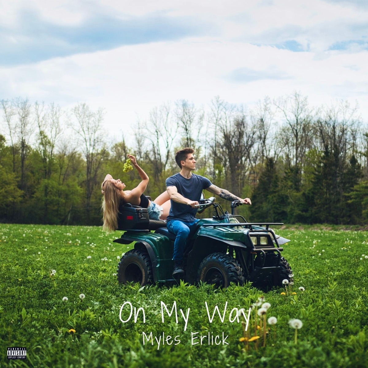 On My Way - Single by Myles George album cover