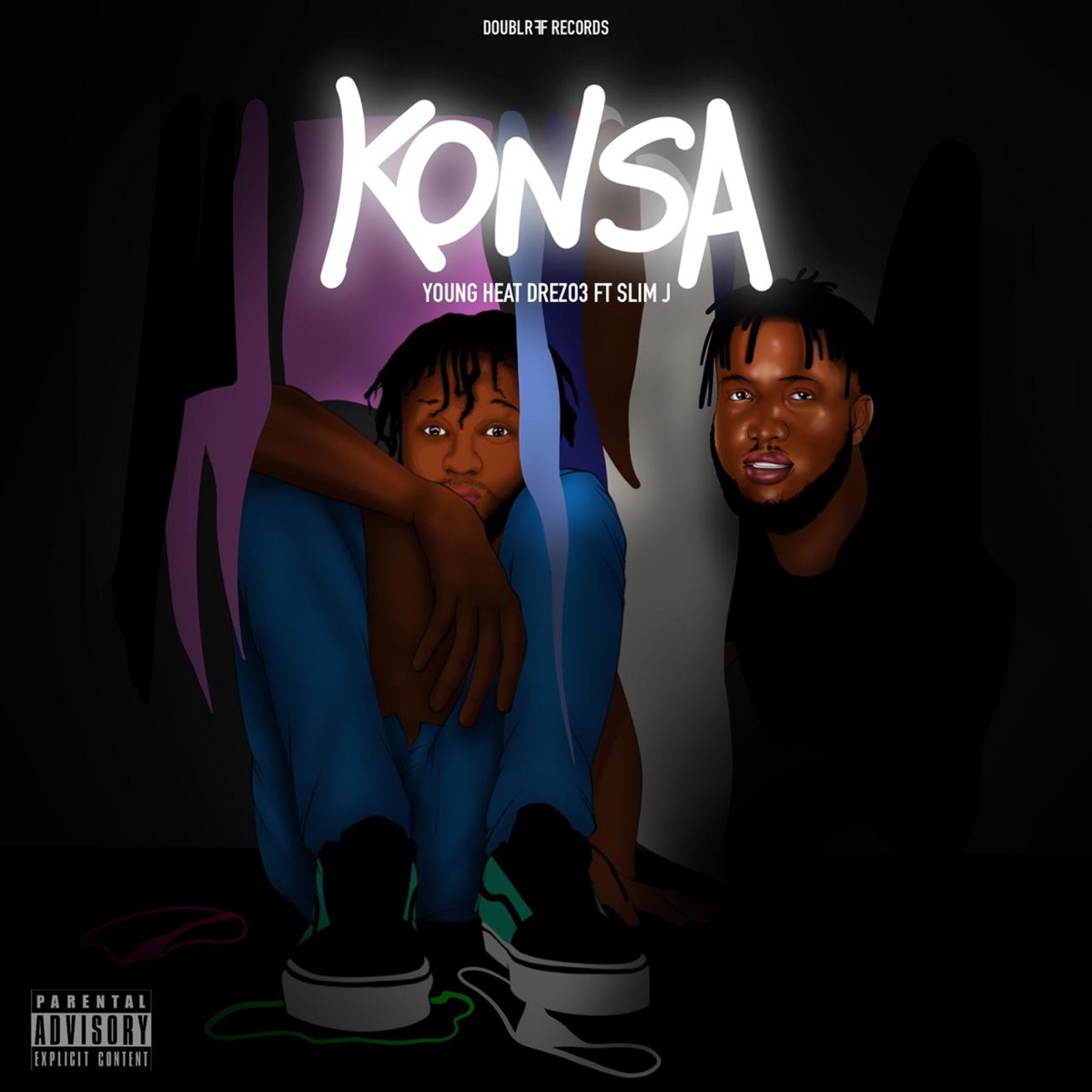 Konsa (feat. Slim J) - Single by Young Heat-DreZo3 album cover