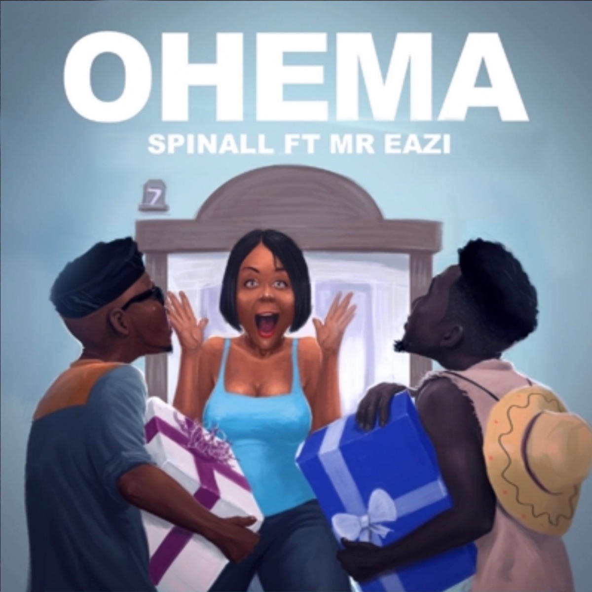 Ohema (feat. Mr Eazi) - Single by SPINALL album cover