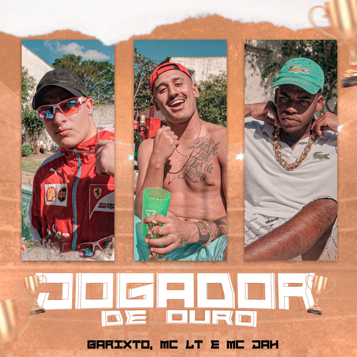 Jogador de Ouro - Single by MC LT, Mc Jah & Garixto album cover