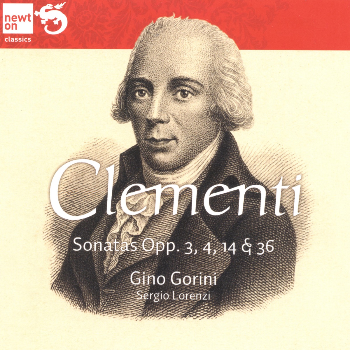 Clementi: Sonatas Opp. 3, 4, 14 & 36 by Gino Gorini & Sergio Lorenzi album cover