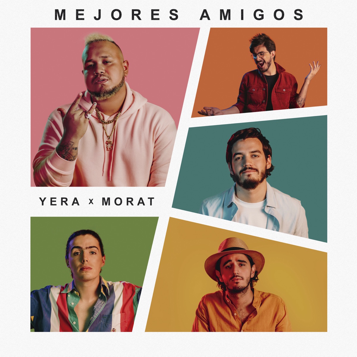 Mejores Amigos - Single by Yera & Morat album cover
