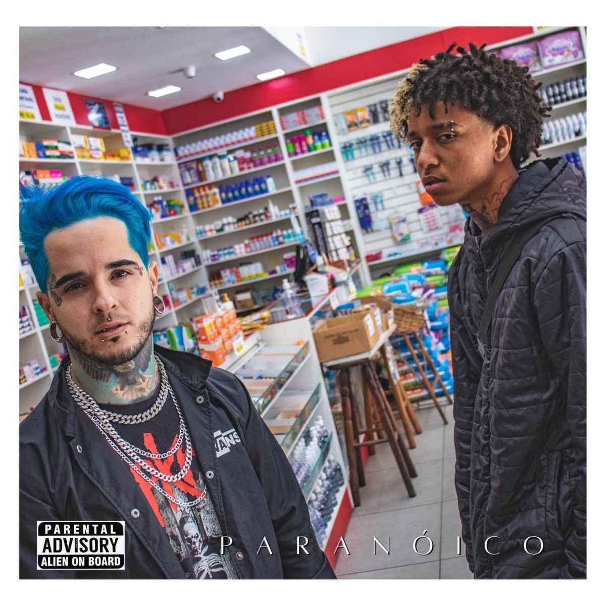 Paranoico (feat. Shaodree) - Single by Manuh Ganjadrink album cover