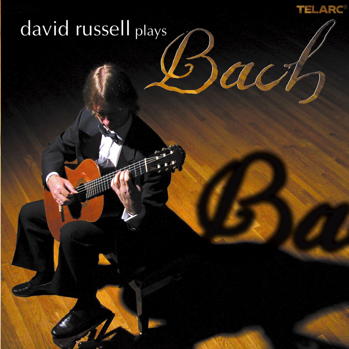 David Russell Plays Bach by David Russell album cover