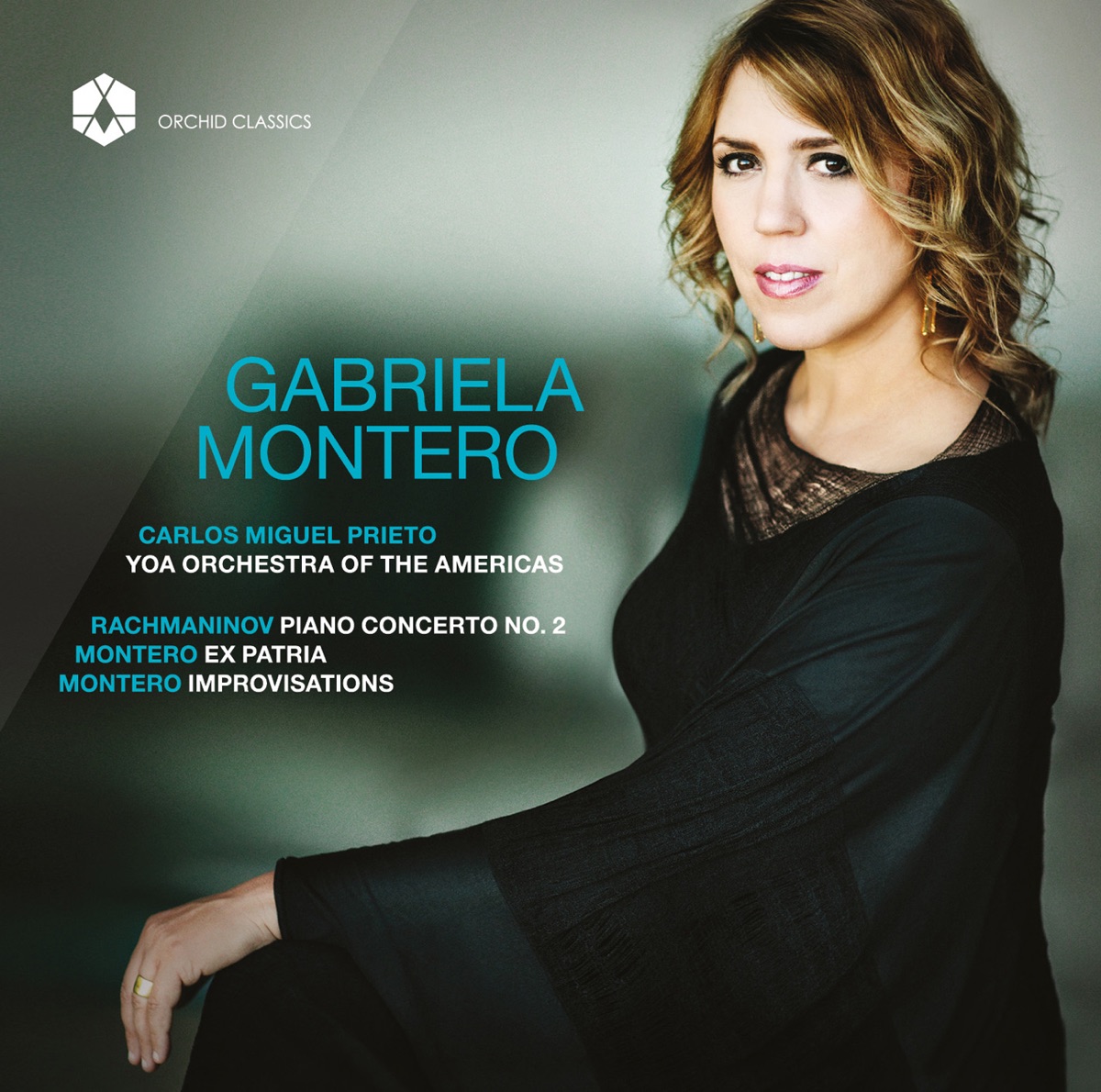 Rachmaninov: Piano Concerto No. 2, Op. 18 - Montero: Ex Patria, Op. 1 & Improvisations by Gabriela Montero, YOA Orchestra of the Americas & Carlos Miguel Prieto album cover