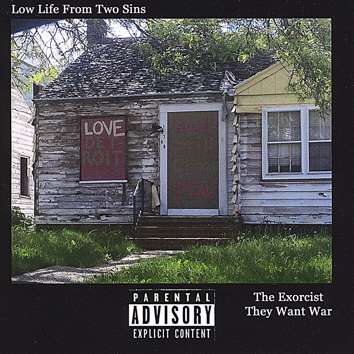 The Exorcist / They Want War by Low Life from Two Sins album cover