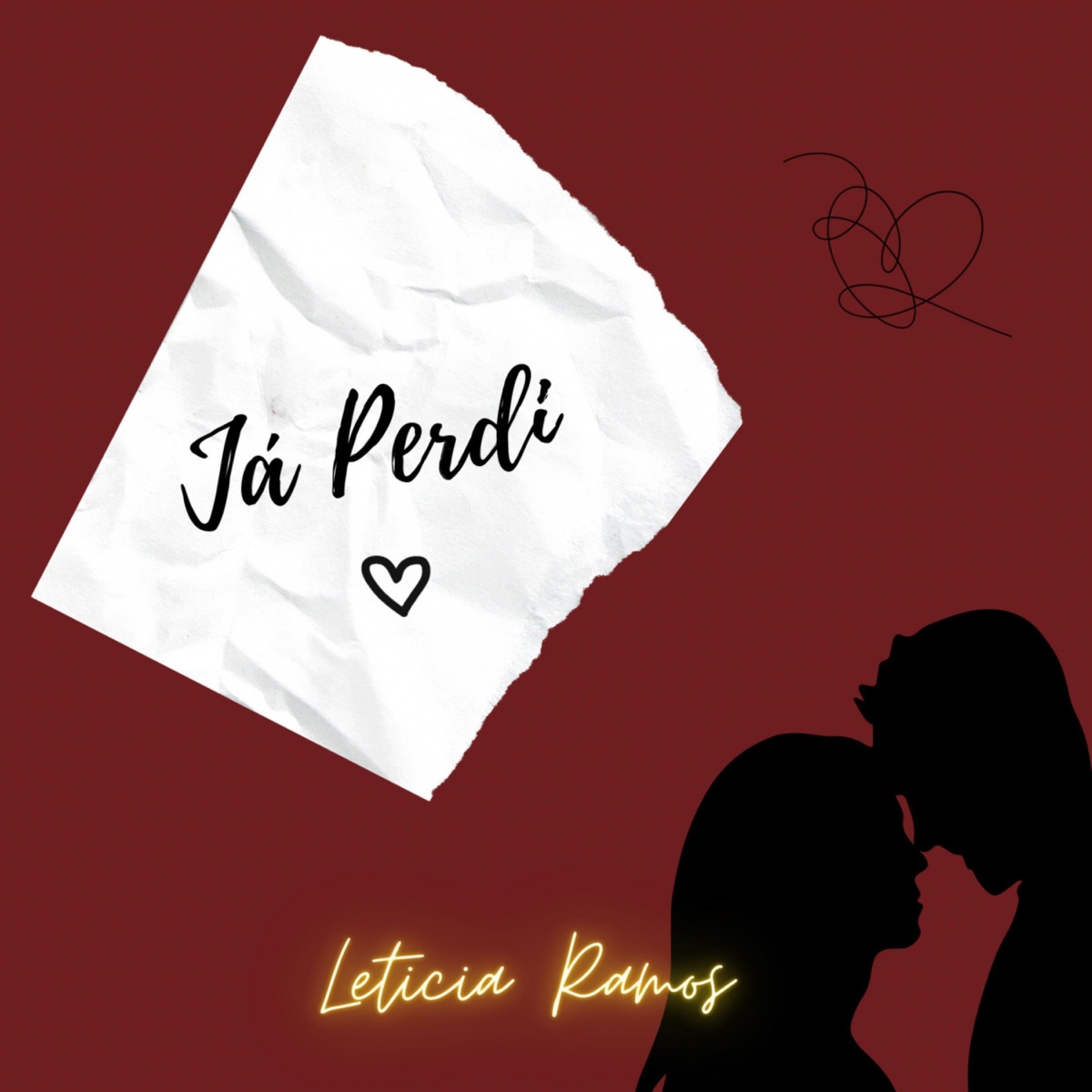 Já Perdi - Single by Letícia Ramos album cover