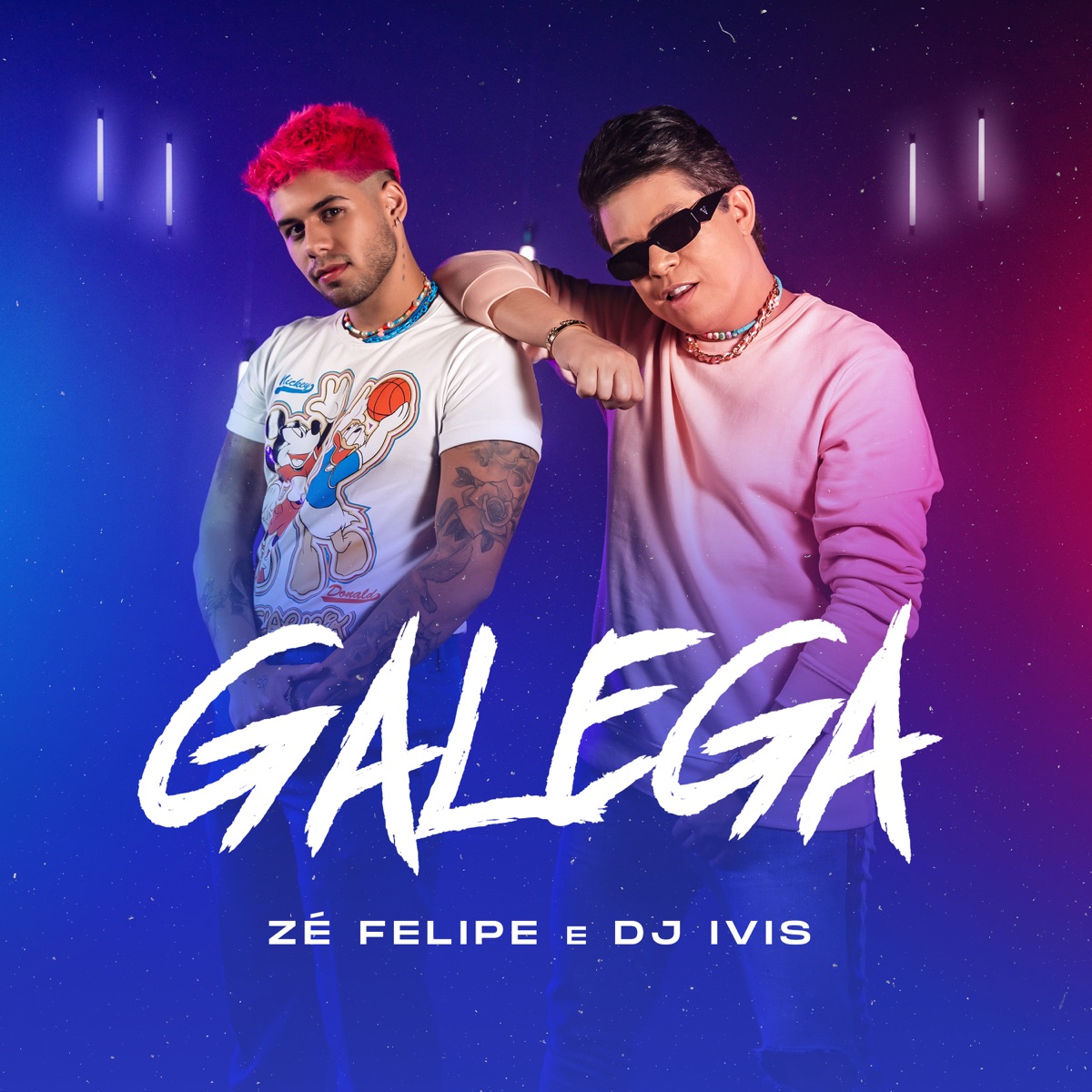 Galega - Single by Zé Felipe & DJ Ivis album cover