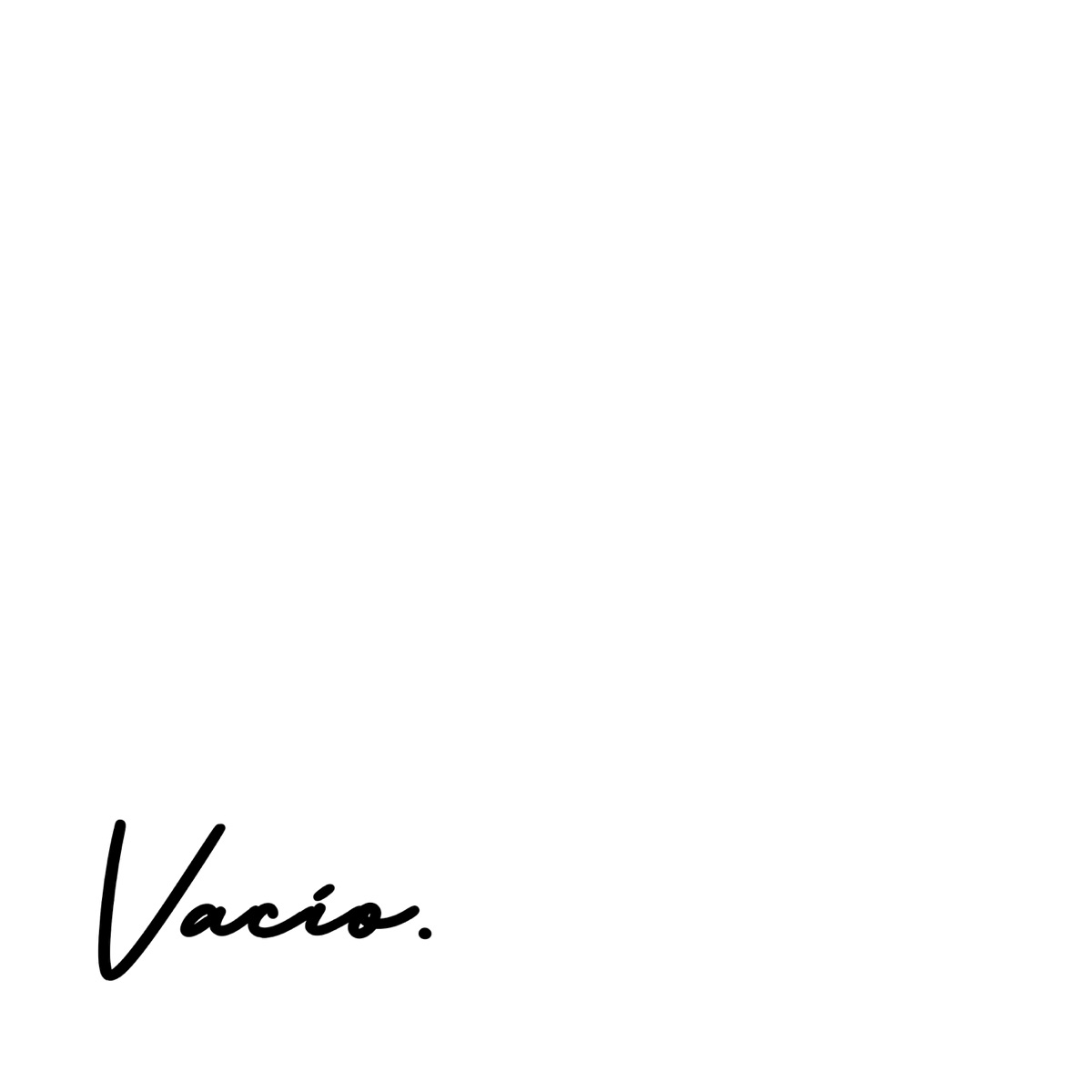 Vacío - Single by VEMA album cover