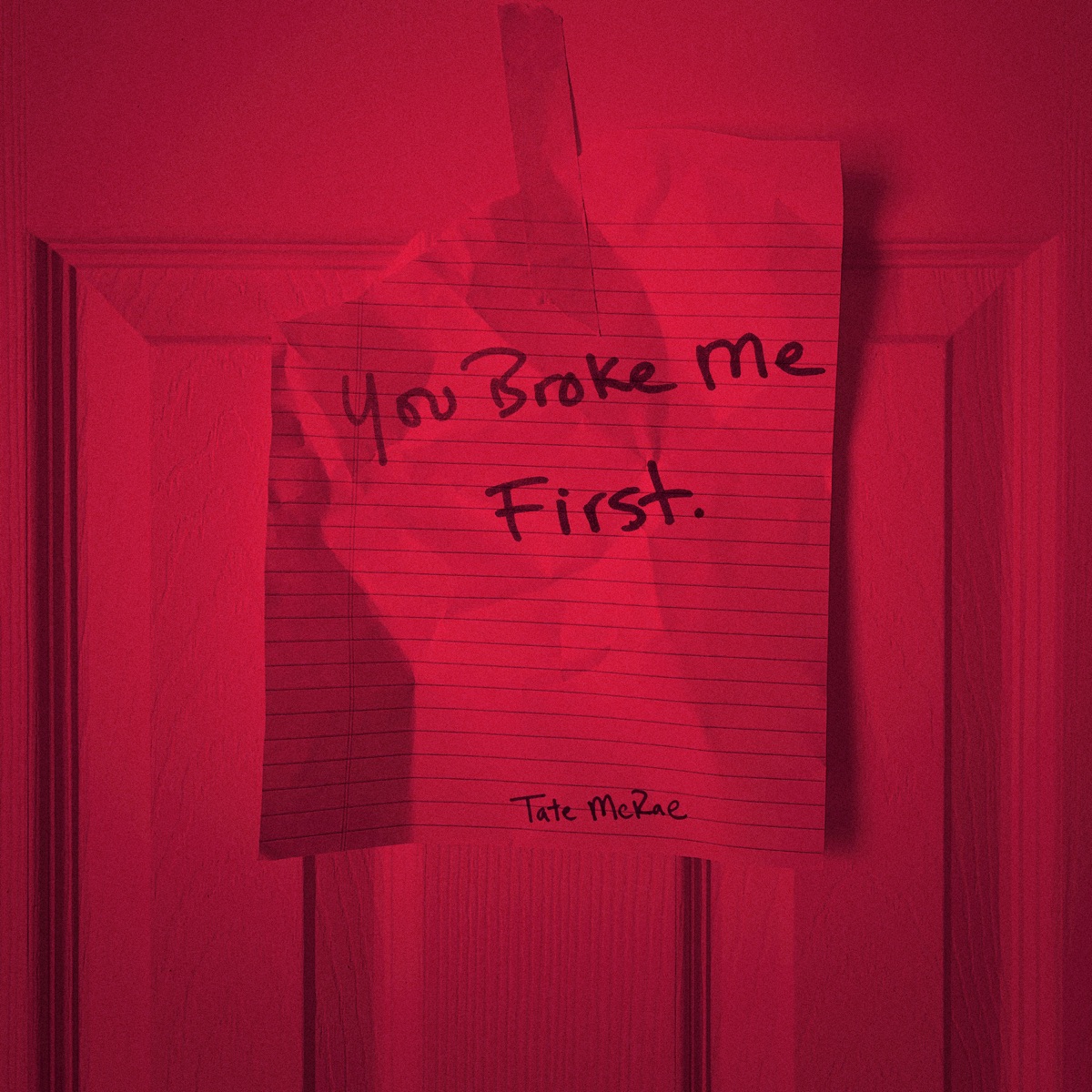 you broke me first - Single by Tate McRae album cover