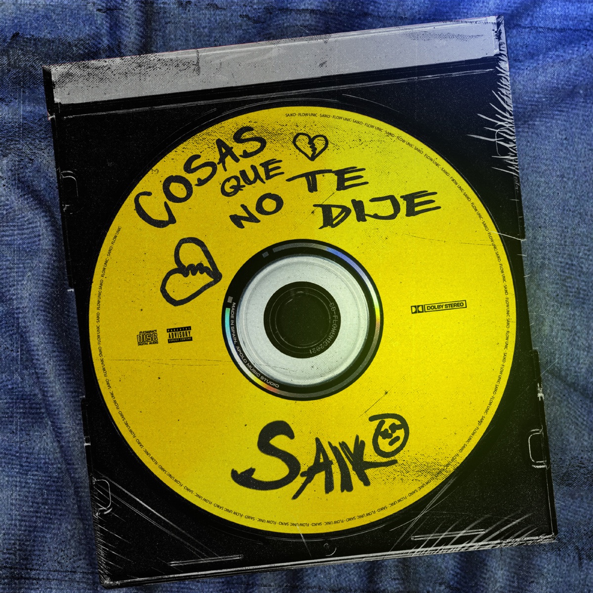 COSAS QUE NO TE DIJE - Single by SAIKO album cover