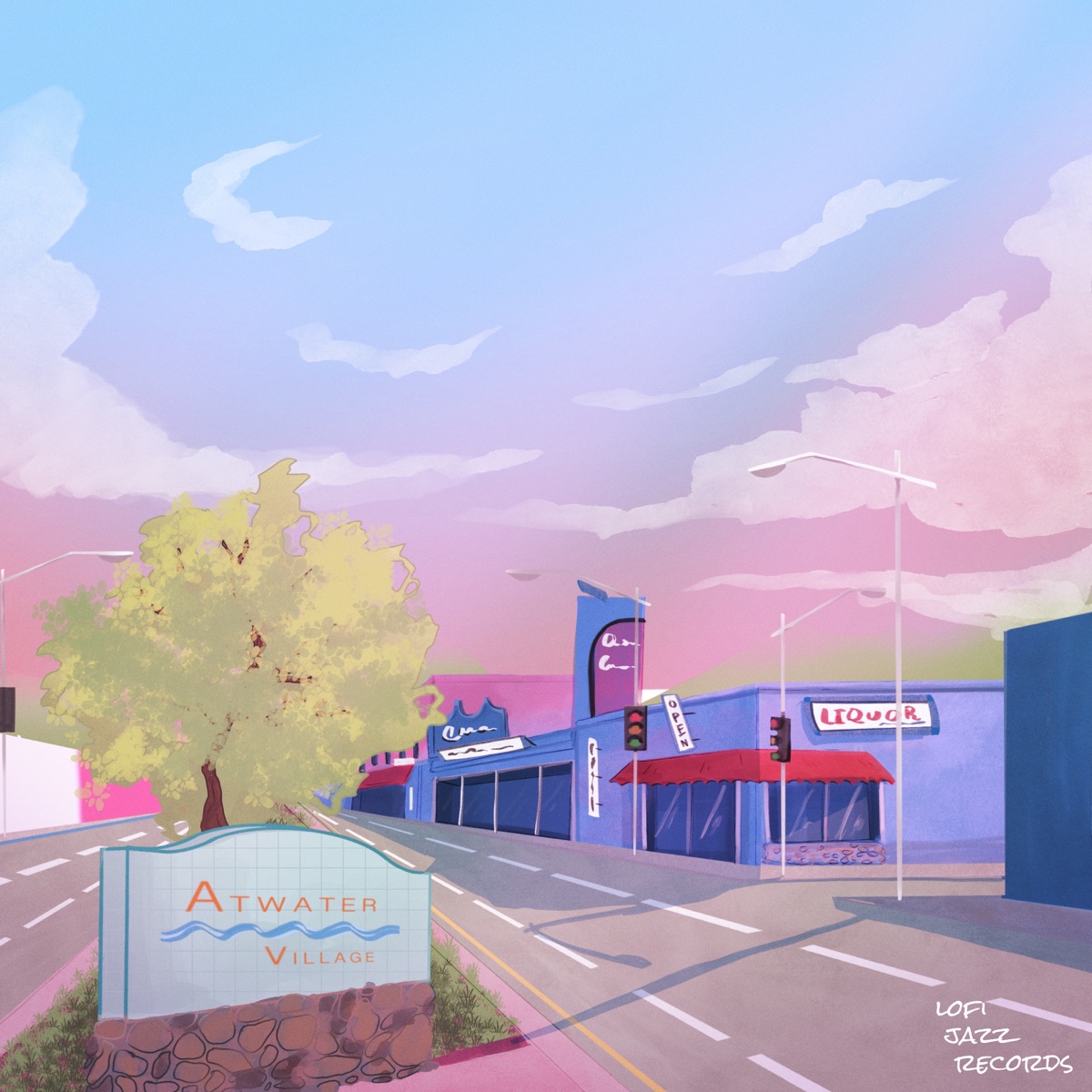 Atwater Village Streetside - Single by URCHN & Hz. album cover