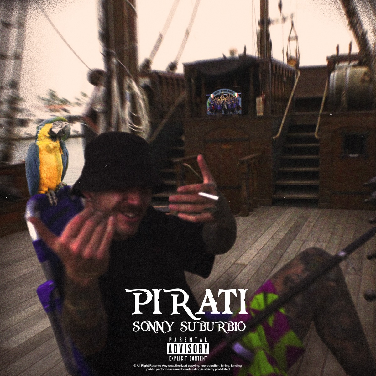 PIRATI (feat. Gumma Vybz) - Single by Suburbio album cover