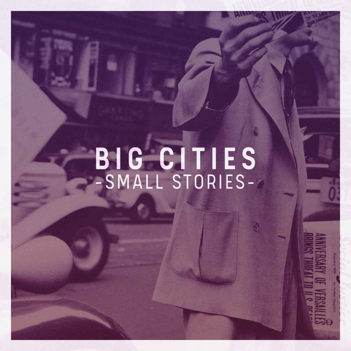 Big Cities, Small Stories by Soho Jazz Quintet, Adam Saunders & Mark Cousins album cover