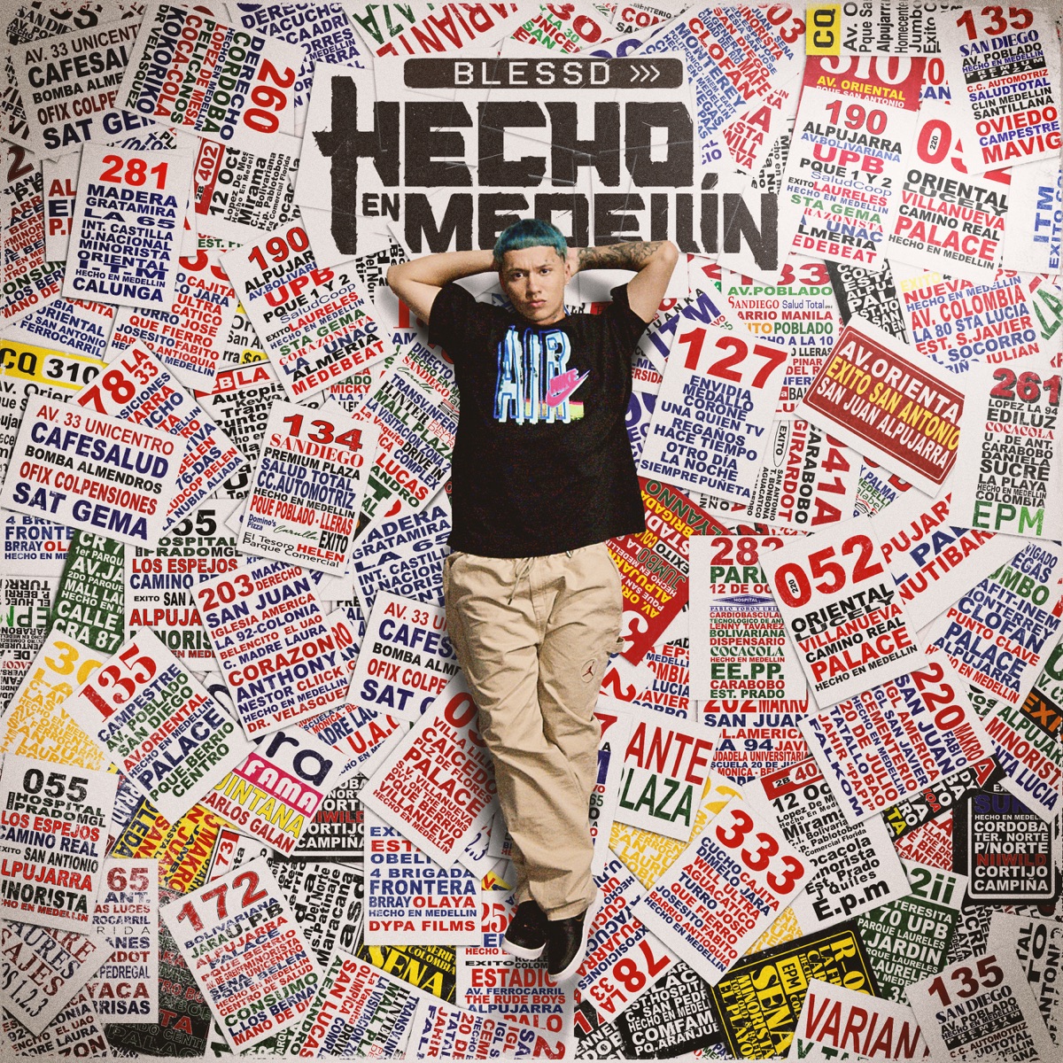 Hecho En Medellín by Blessd album cover
