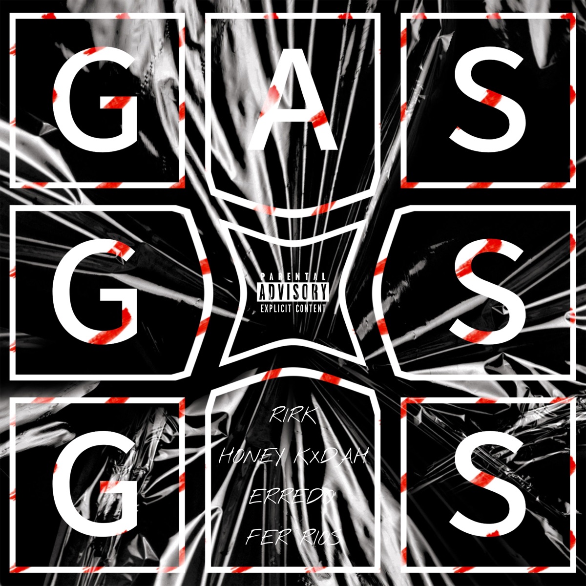 Ga$ - Single by HONEY KXDAH, ERREDO', Rirk & Fer Ríos album cover