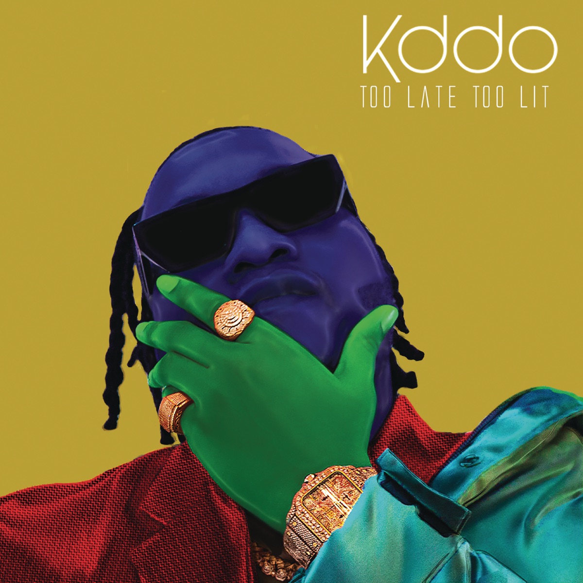 TOO LATE TOO LIT (EP) by KDDO album cover