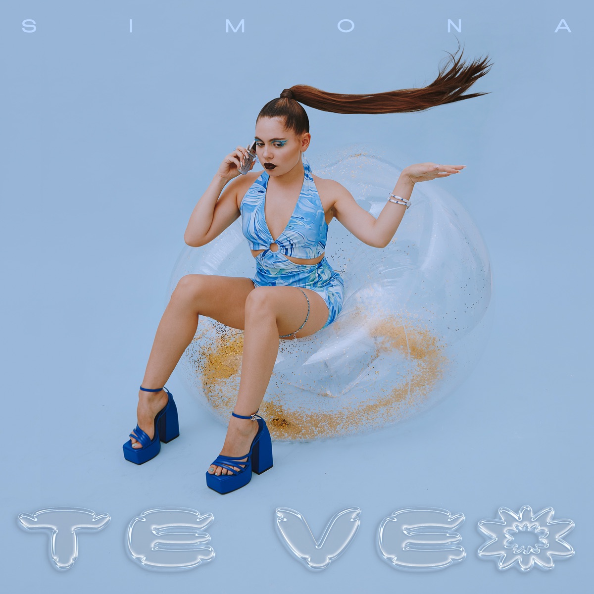 TE VEO - Single by SIMONA album cover