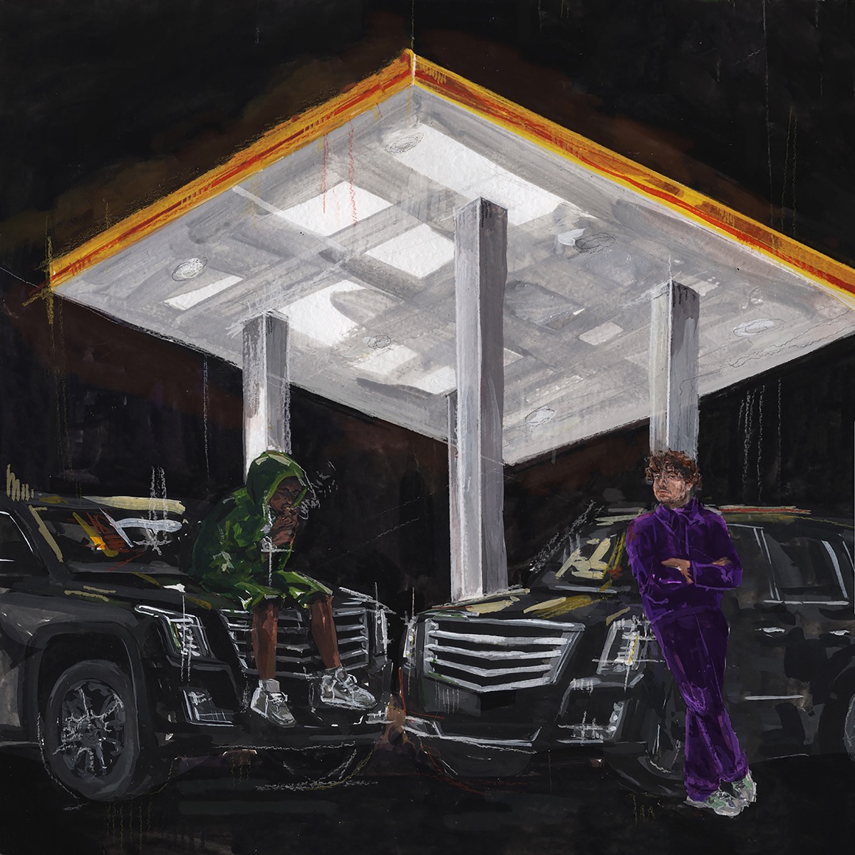 SUVs (Black on Black) - Single by Jack Harlow & Pooh Shiesty album cover