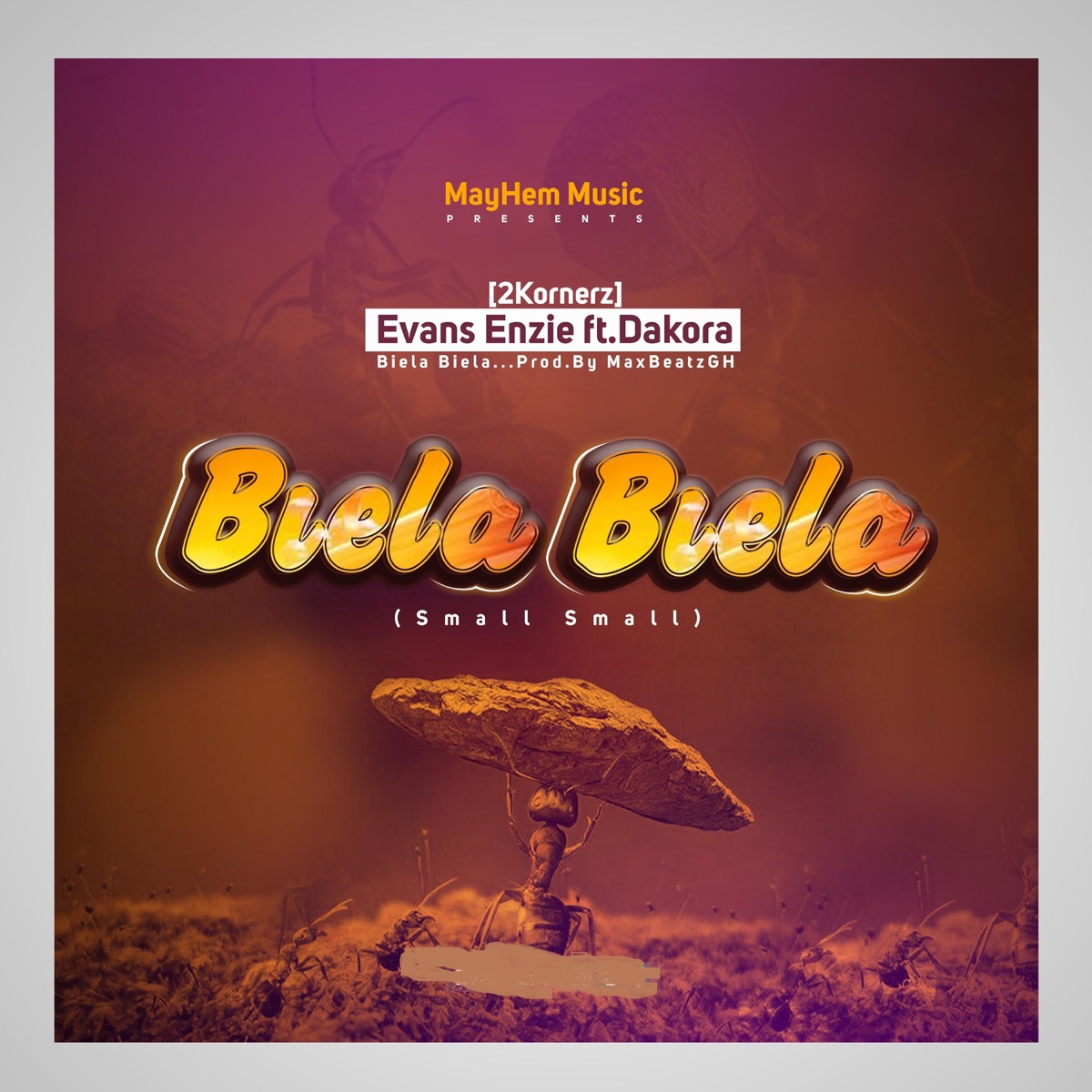 Biela Biela (feat. Dakora) - Single by Evans Enzie album cover