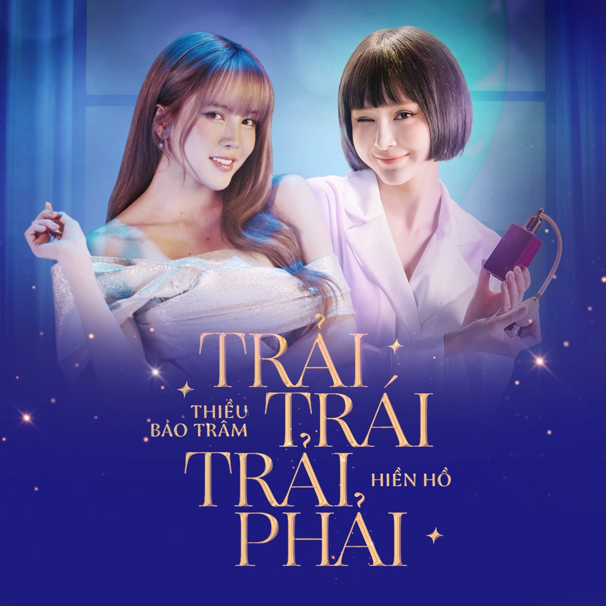 Trải Trái Trải Phải (feat. Thiều Bảo Trâm & ICD) - Single by Hiền Hồ album cover