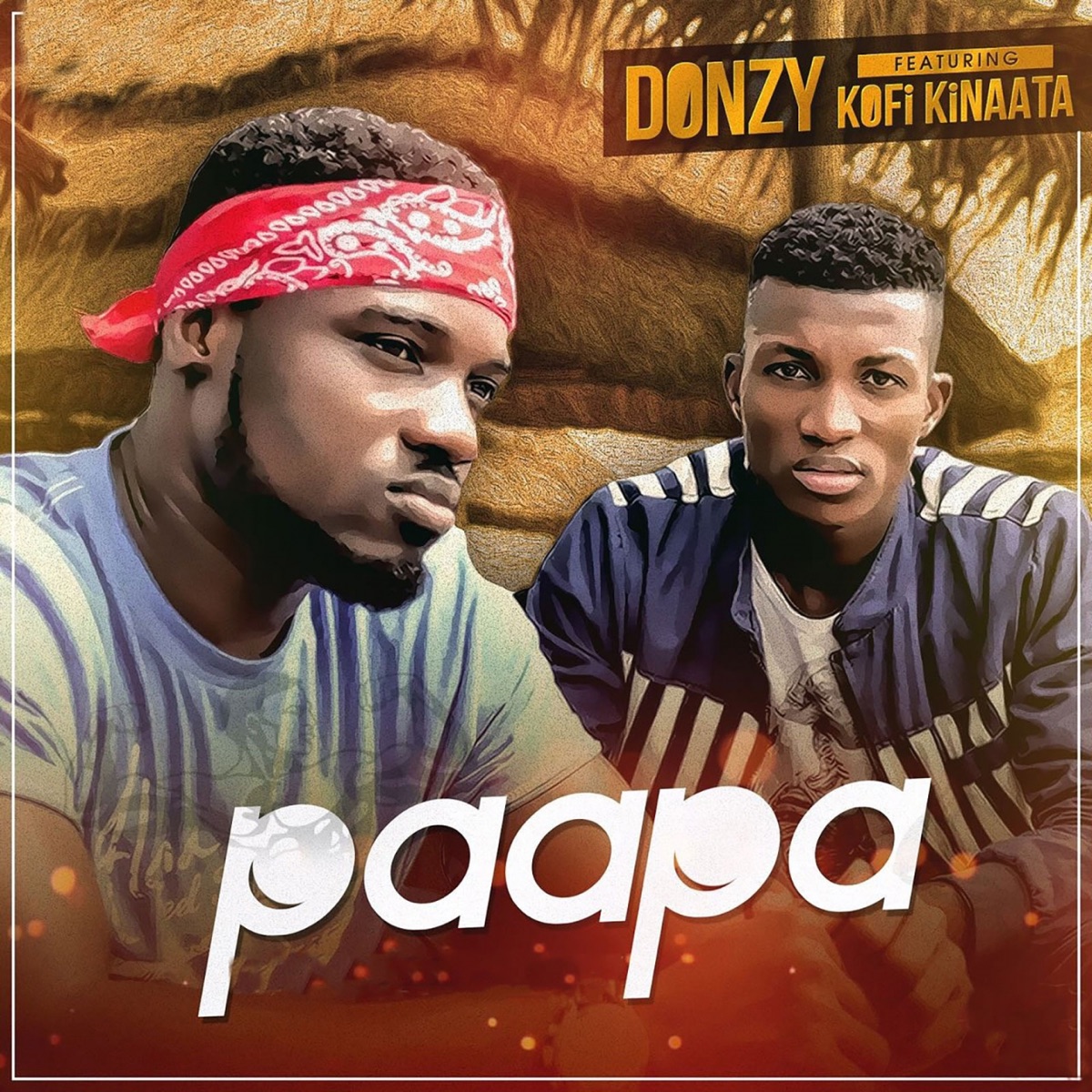 Paapa (feat. Kofi Kinaata) - Single by Donzy album cover