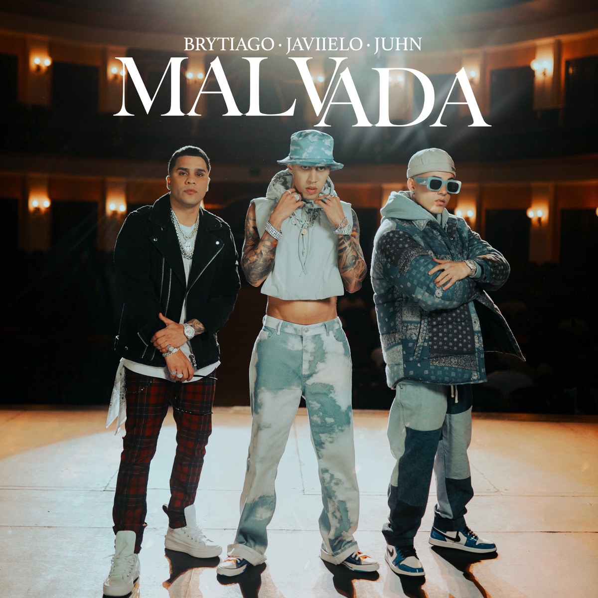 Malvada - Single by Brytiago, Juhn & Javiielo album cover