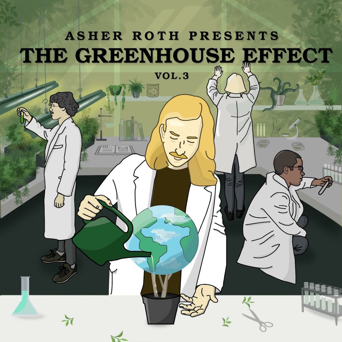 The Greenhouse Effect, Vol. 3 by Asher Roth album cover