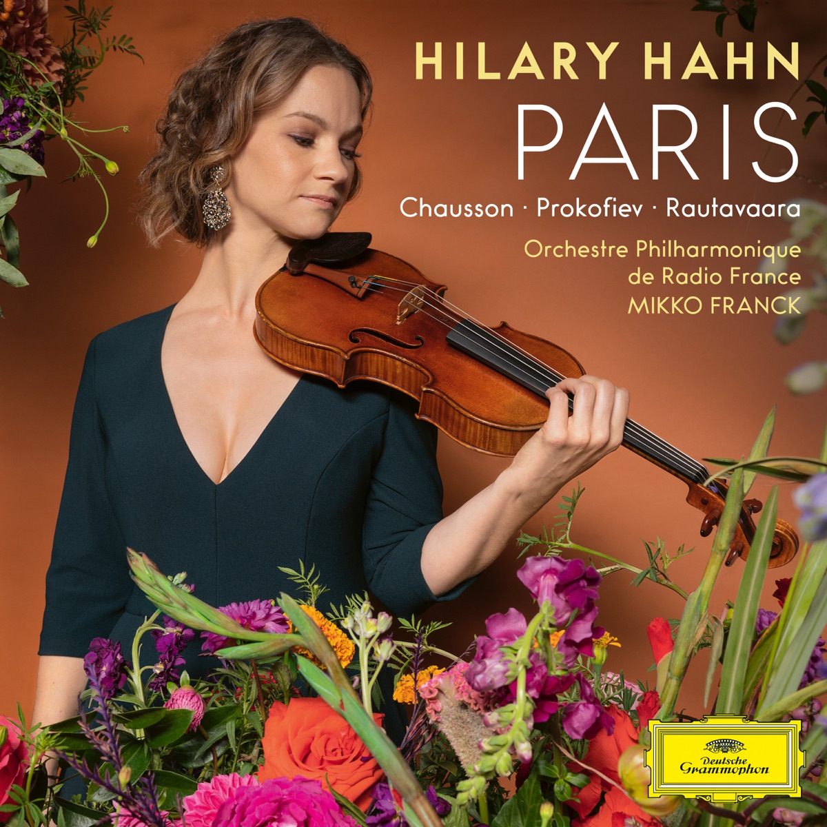 Paris by Hilary Hahn, Orchestre Philharmonique de Radio France & Mikko Franck album cover