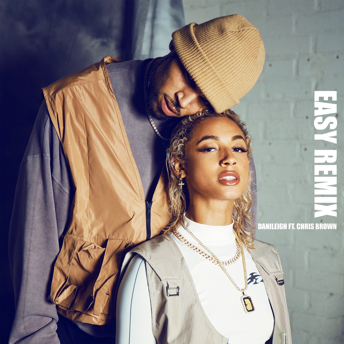 Easy (Remix) [feat. Chris Brown] - Single by DaniLeigh album cover