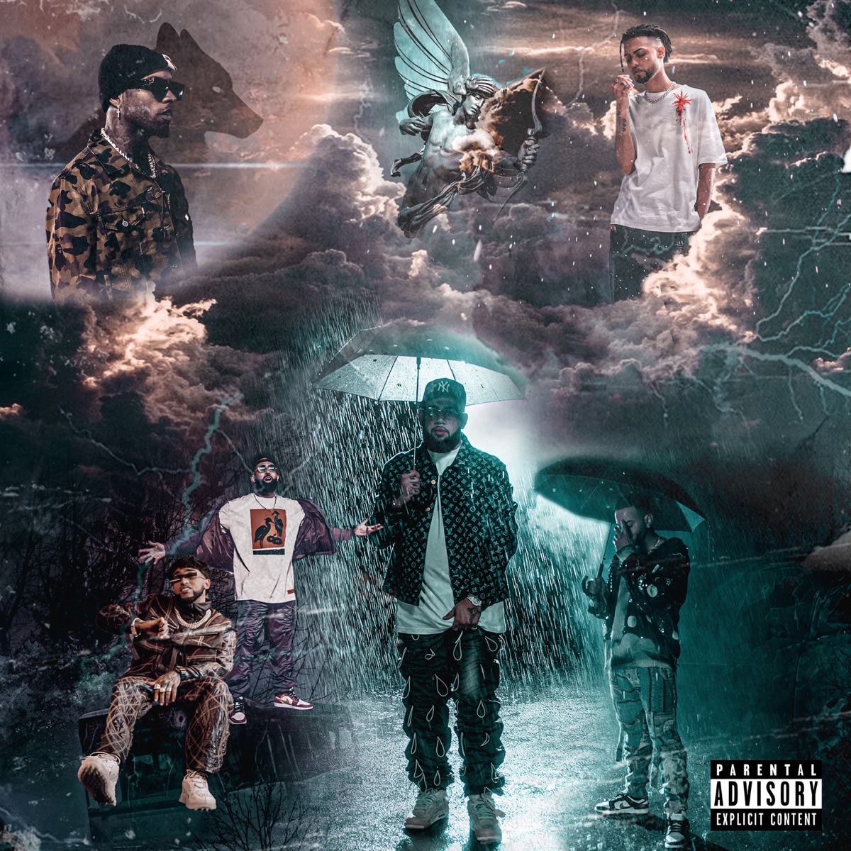 Conexión (feat. Bryant Myers, Eladio Carrión & Tory Lanez) - Single by Foreign Teck, Justin Quiles & Jay Wheeler album cover
