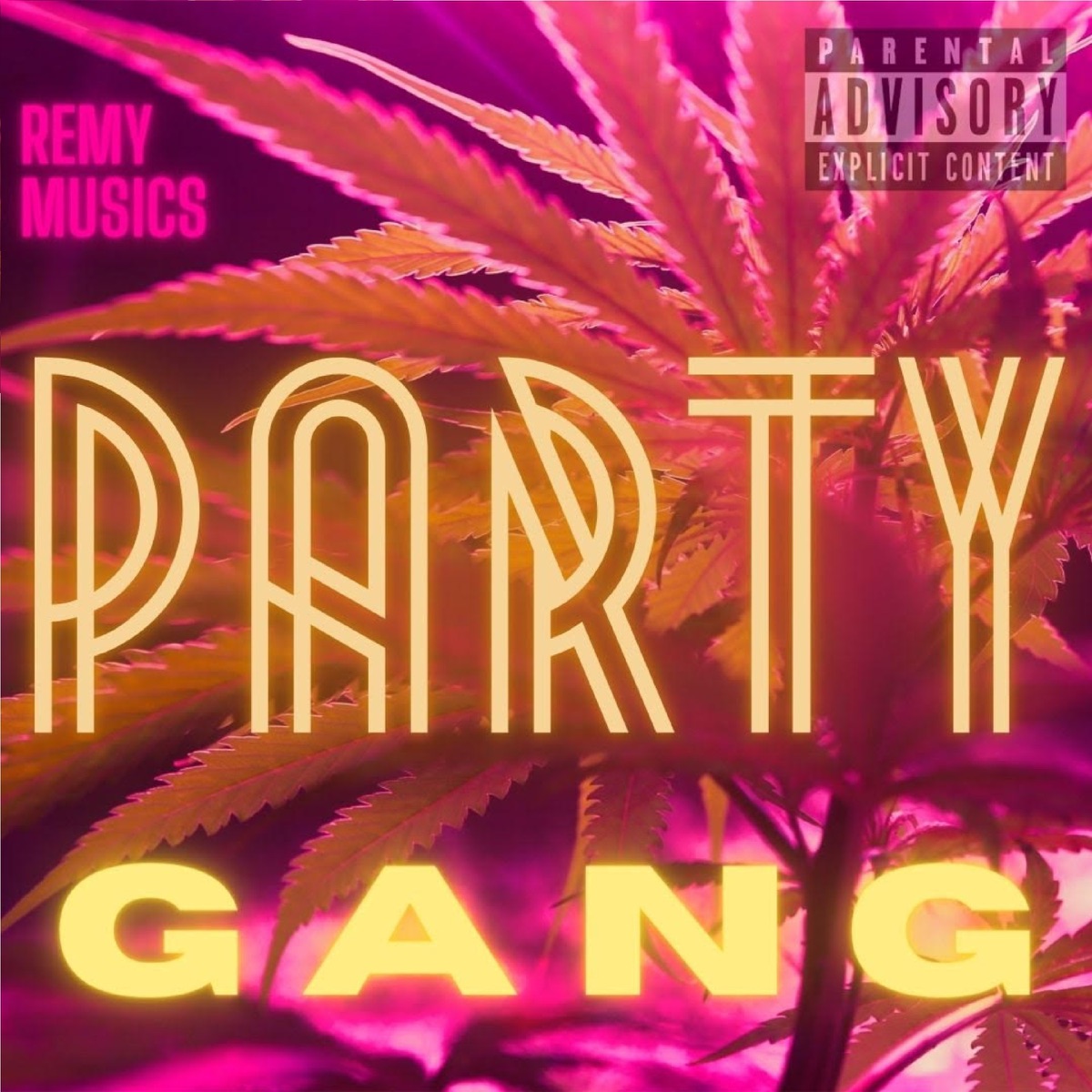 Party Gang (feat. SAKI MC, Markin RCP & GK MC) - Single by .REMY00 album cover