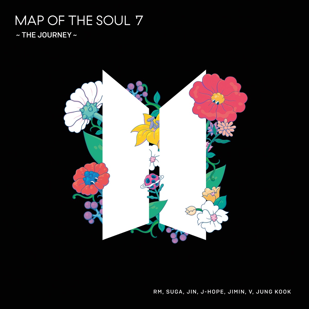 MAP OF THE SOUL : 7 ~ THE JOURNEY ~ by BTS album cover