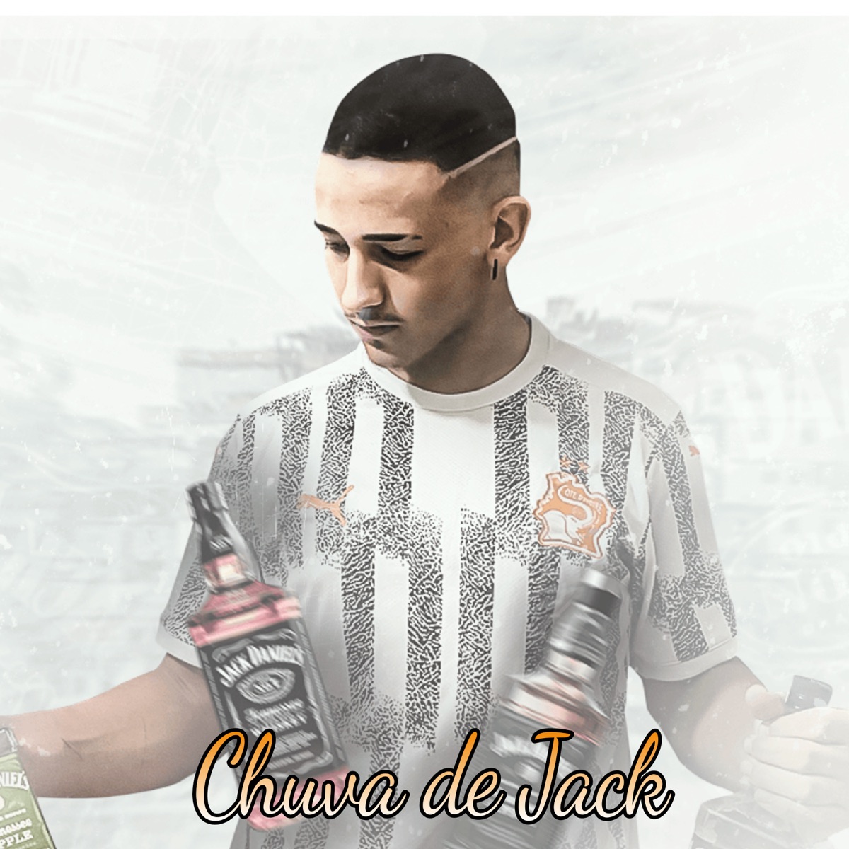 Chuva de Jack (feat. Dj DHK) - Single by Mc Cabrall album cover