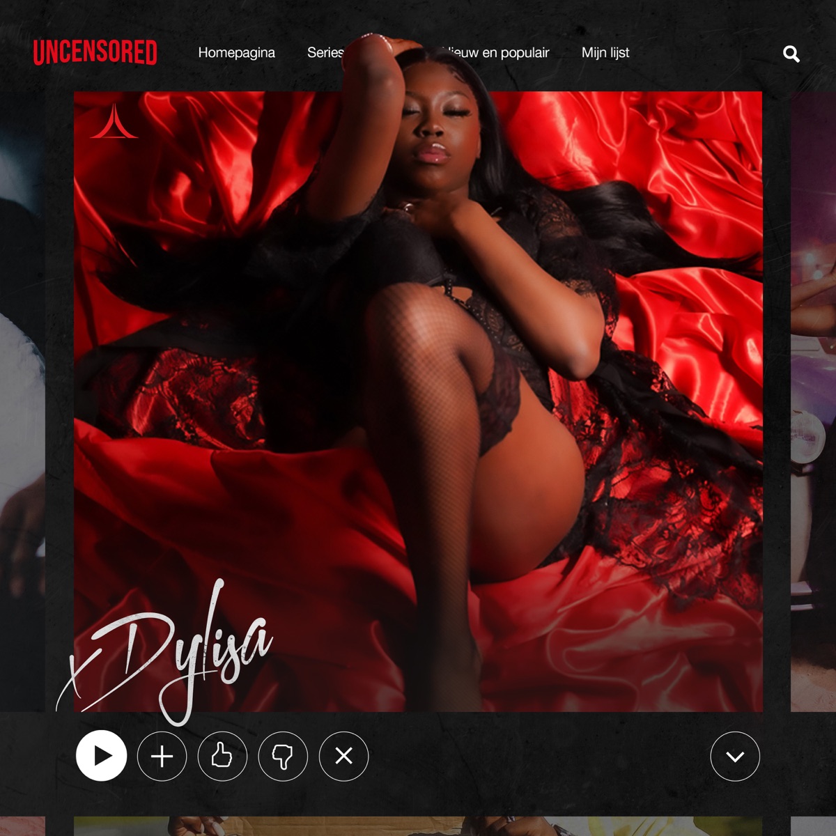 Uncensored by Dylisa album cover