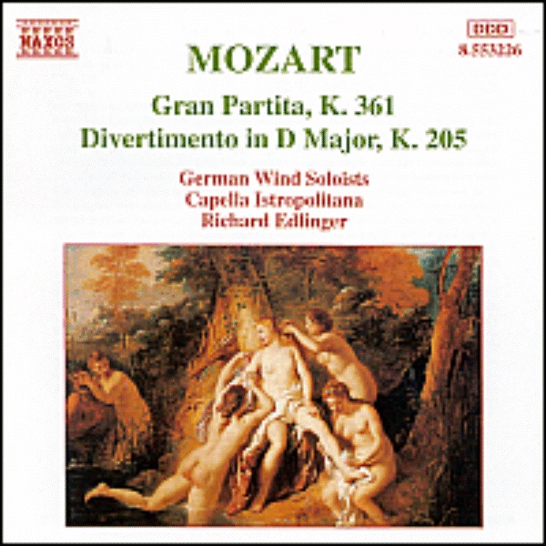 Mozart: Gran Partita; Divertimento by Capella Istropolitana, German Wind Soloists & Richard Edlinger album cover