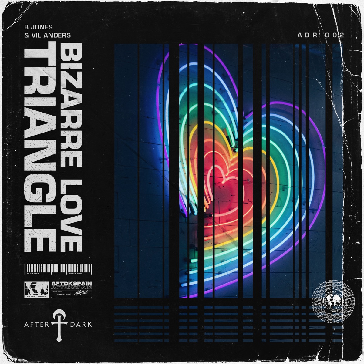 Bizarre Love Triangle - Single by B Jones & Vil Anders album cover