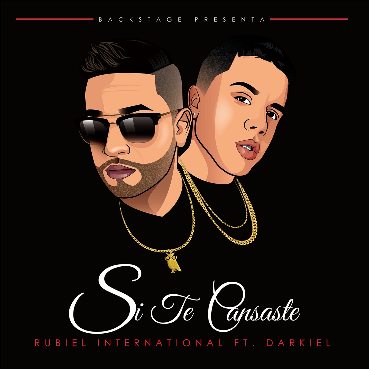 Si Te Cansaste (feat. Darkiel) - Single by Rubiel International album cover