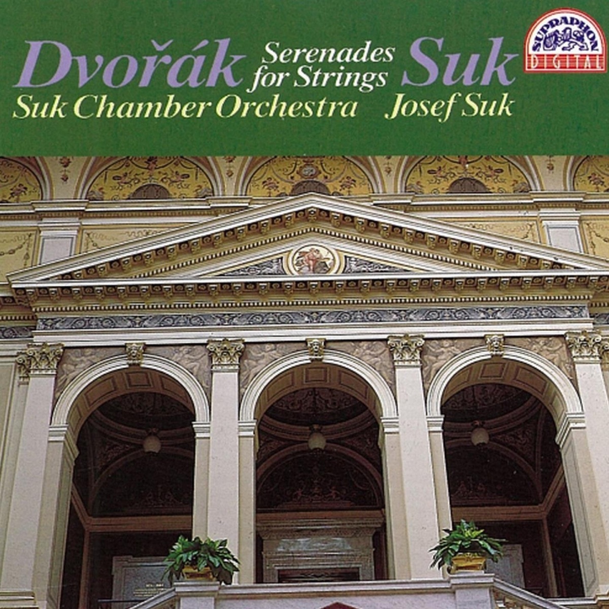 Dvořák, Suk: Serenades for Strings by Josef Suk & Suk Chamber Orchestra album cover