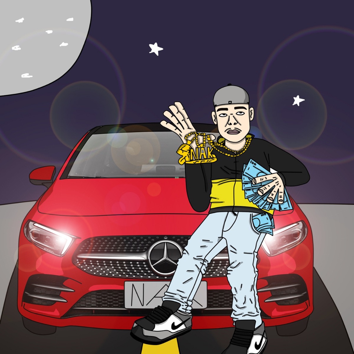 Bonde da Lua - Single by NAK Original, Leo VL & Psiquase album cover