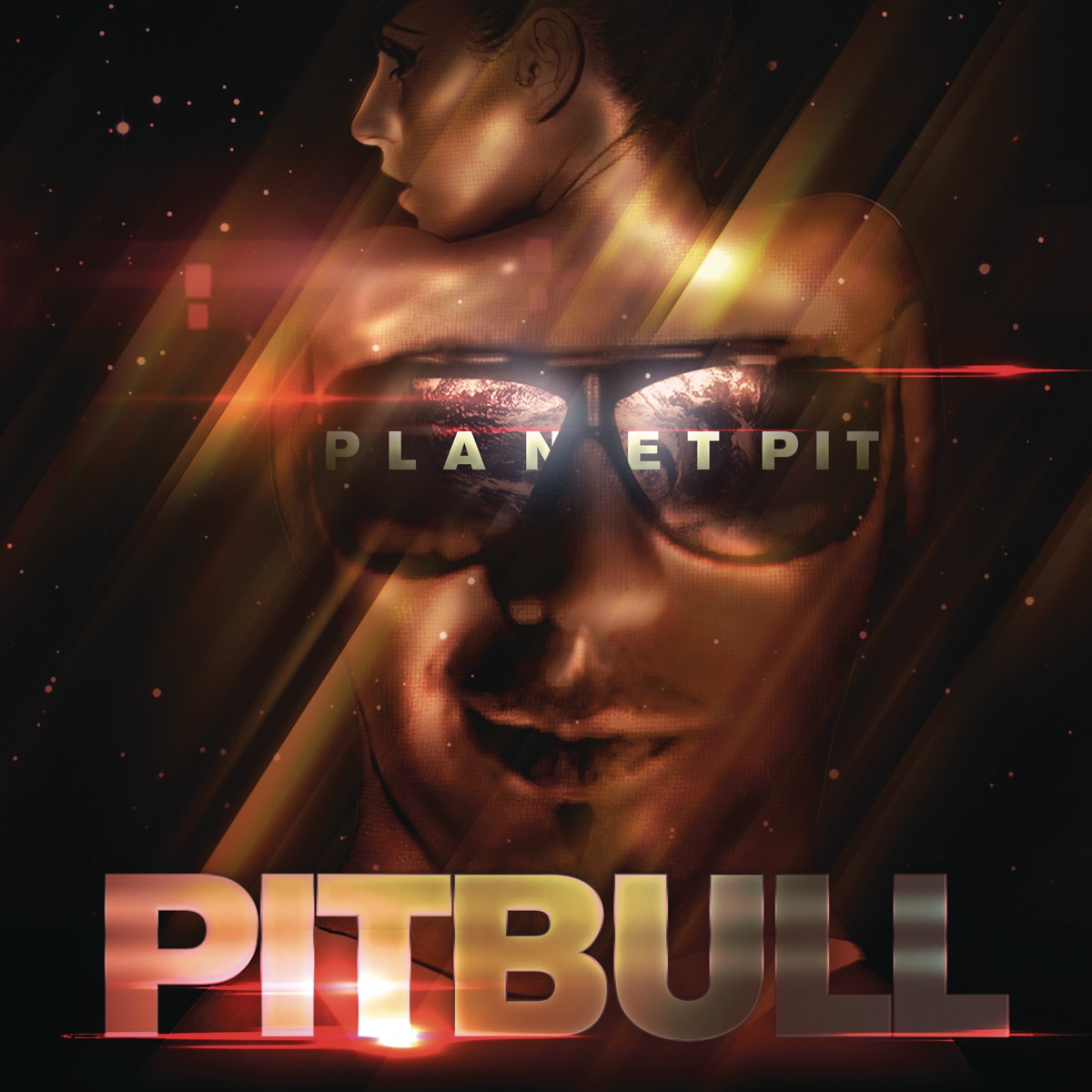 Planet Pit (Deluxe Version) by Pitbull album cover