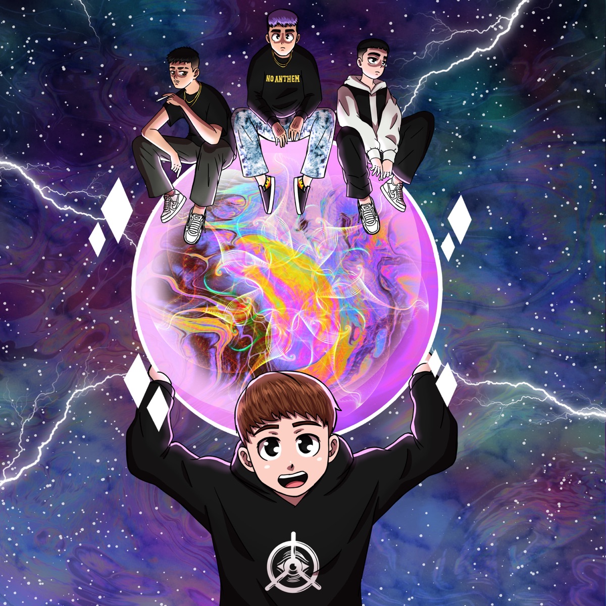 Mágica (Remix) [feat. Dirty Suc & Medina Kid] - Single by Vibrah, Tekilas & D'Simone album cover