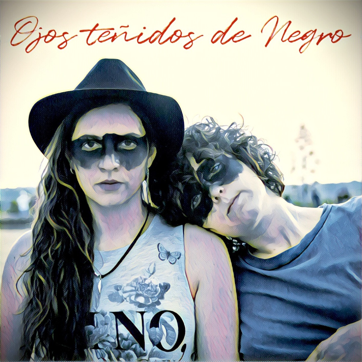 Ojos teñidos de negro (feat. Karma Olivié) - Single by Eva Del Rey album cover