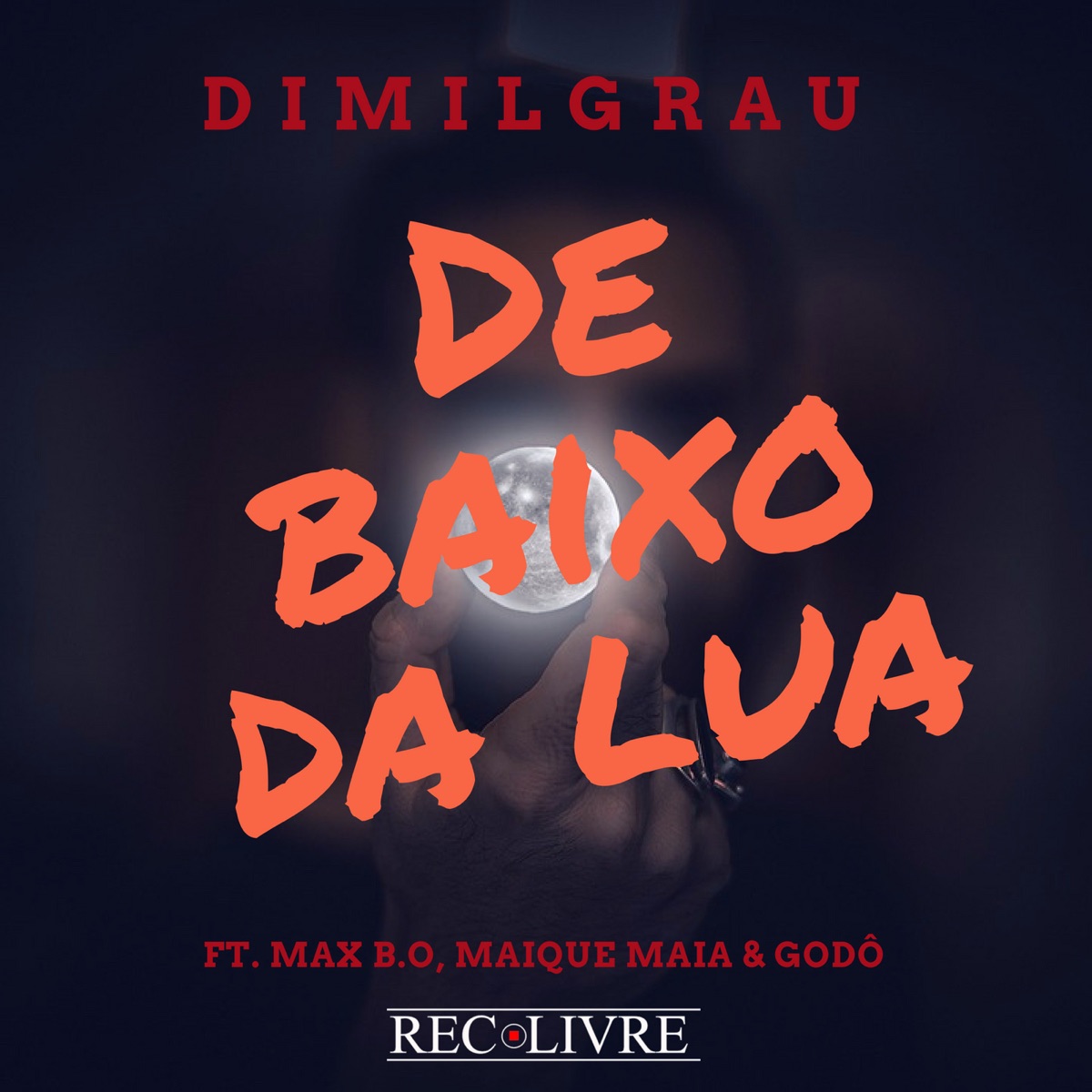 De Baixo da Lua (feat. Maique Maia, Max B.O. & Godo) - Single by Dimilgrau album cover